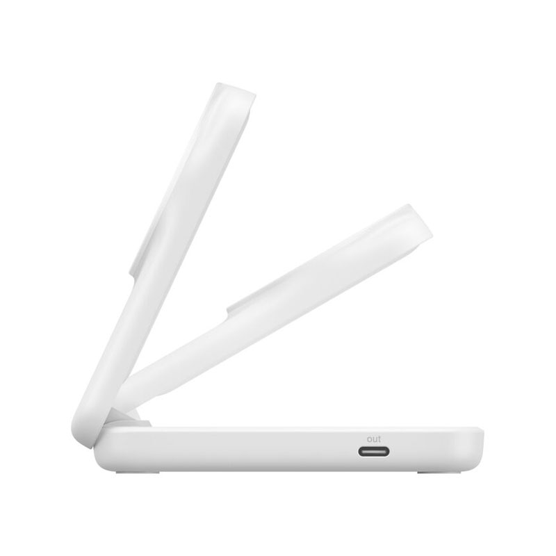 Belkin UltraCharge 2-in-1 Foldable Qi2 25W Magnetic Charger